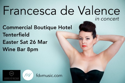 Francesca de valence CBH gig